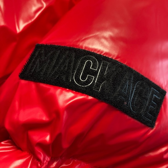 Mackage Red Down Kent Jacket - Picture 9 of 10